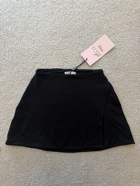 Oh Polly black mini skirt